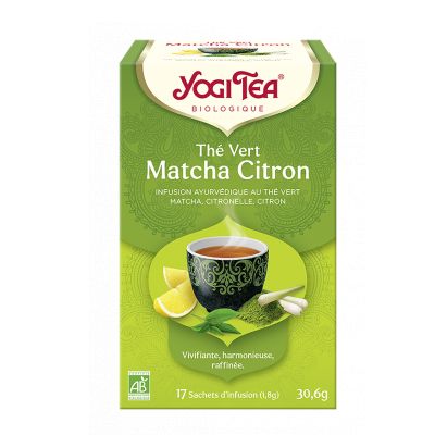Yogi Tea Matcha Citron 17 Inf.