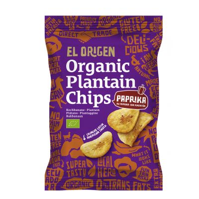 Chips Banane Plantain Paprika 80 G