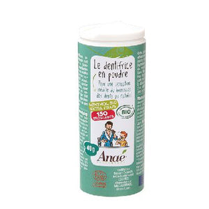 Dentifrice Poudre Menthol 40 G