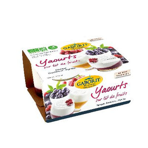 Yaourt Sur Lit De Fruits 4x125g De France