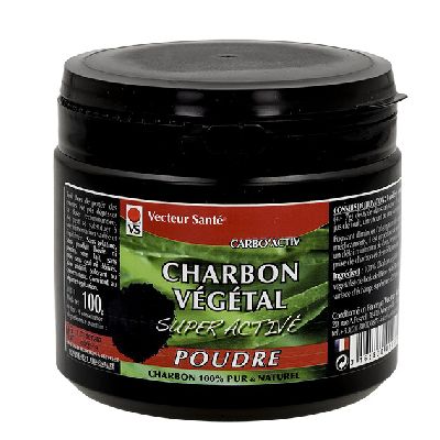 Charbon Vegetal** Poudre 100g