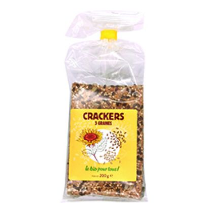 Crackers 3 Graines 200 G