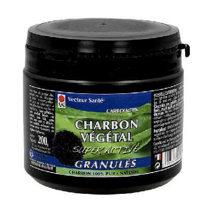 Charbon Vegetal** Granules 200g