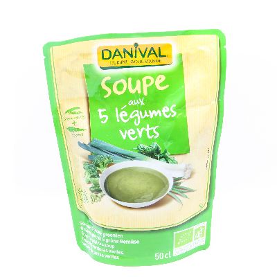 Soupe 5 Legumes Verts 500ml