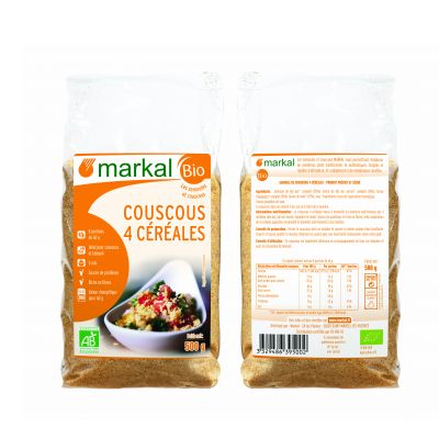 Couscous 4 Cereales Ble Dur Ancien 500g D'union Européenne